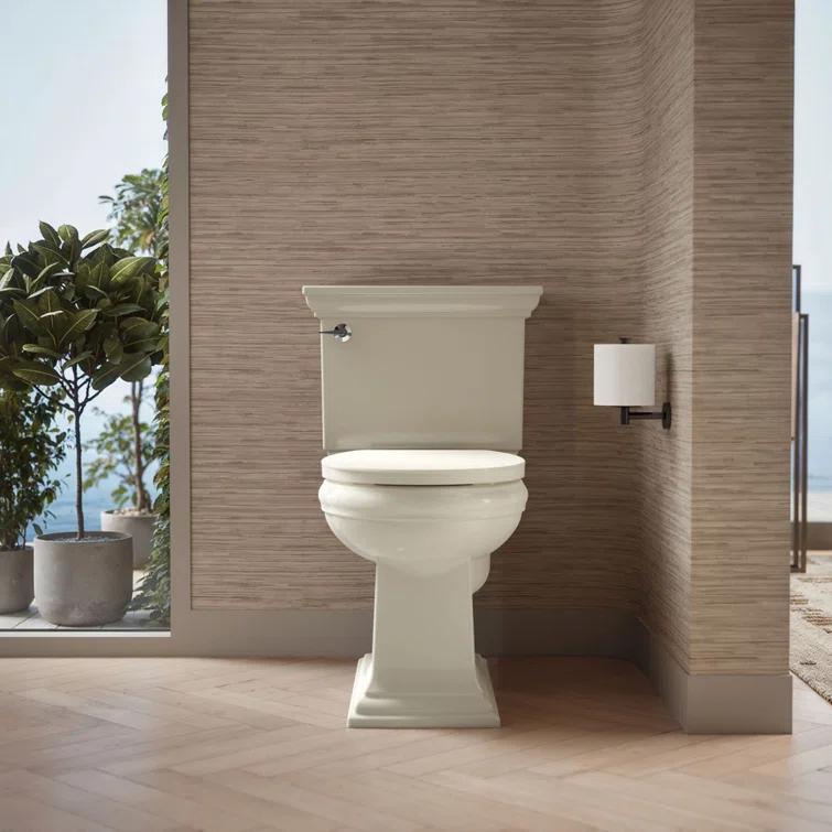 Kohler Brevia Quiet-Close Toilet Seat with Grip-Tight Bumpers and Quick-Attach Hardware