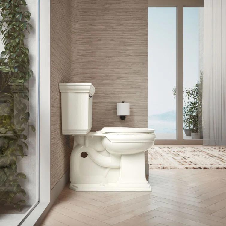 Kohler Brevia Quiet-Close Toilet Seat with Grip-Tight Bumpers and Quick-Attach Hardware