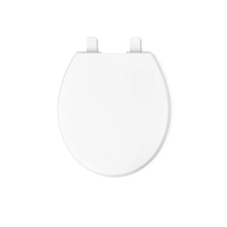 Kohler Brevia Quiet-Close Toilet Seat with Grip-Tight Bumpers and Quick-Attach Hardware