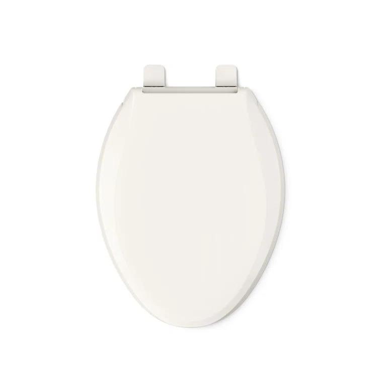 Kohler Brevia Quiet-Close Toilet Seat with Grip-Tight Bumpers and Quick-Attach Hardware