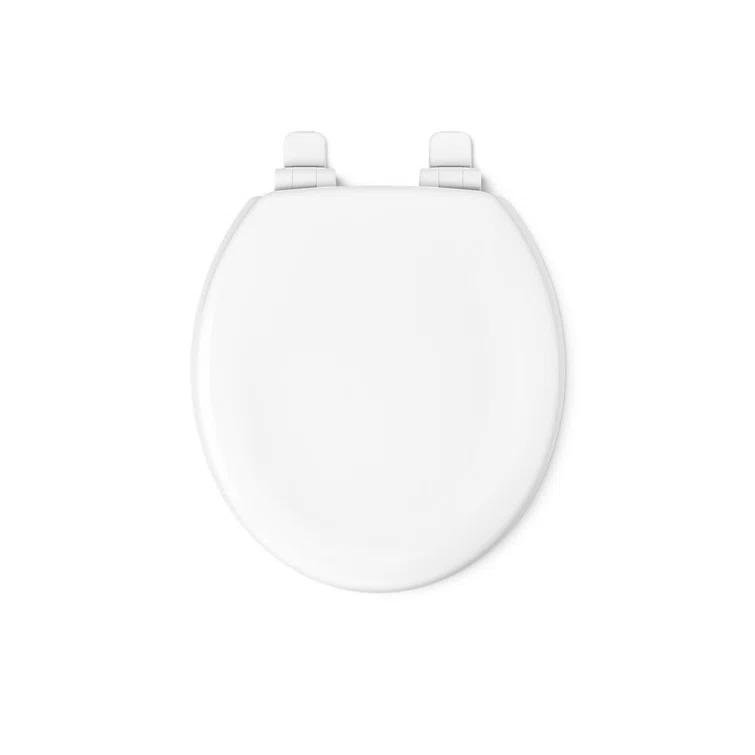 Stonewood Quiet-Close Compression-Molded Wood Toilet Seat