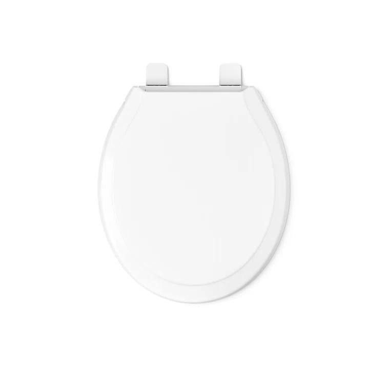 Rutledge Front Quiet-Close with Grip-Tight Bumpers Round Toilet Seat