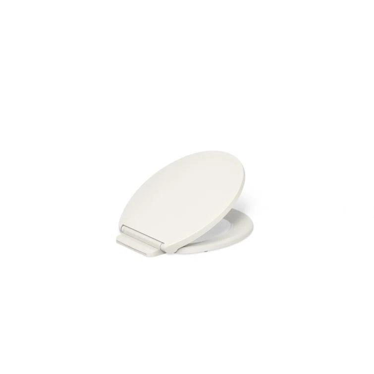 Kohler Brevia Quiet-Close Toilet Seat with Grip-Tight Bumpers and Quick-Attach Hardware