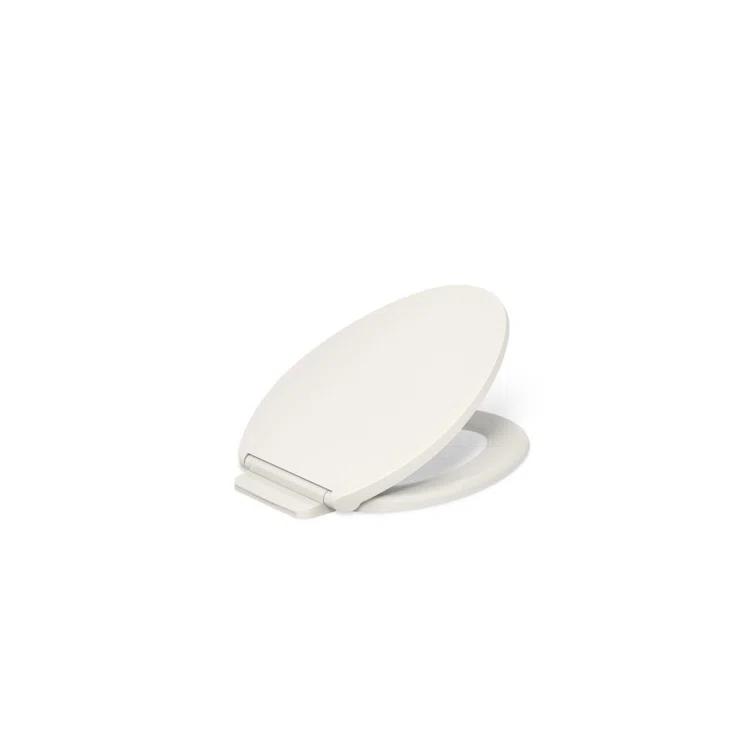 Kohler Brevia Quiet-Close Toilet Seat with Grip-Tight Bumpers and Quick-Attach Hardware