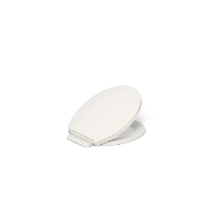 Kohler Brevia Quiet-Close Toilet Seat with Grip-Tight Bumpers and Quick-Attach Hardware