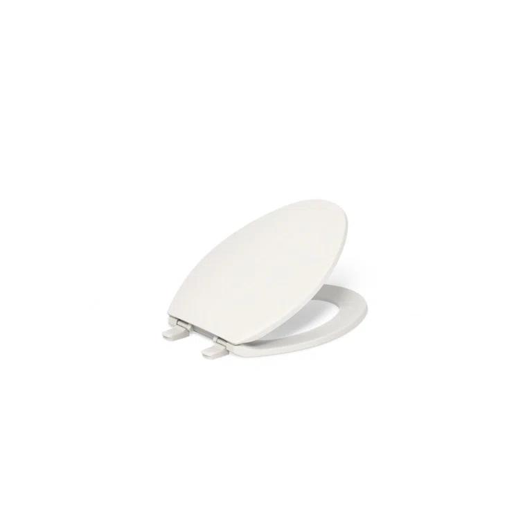 Kohler Brevia Quiet-Close Toilet Seat with Grip-Tight Bumpers and Quick-Attach Hardware