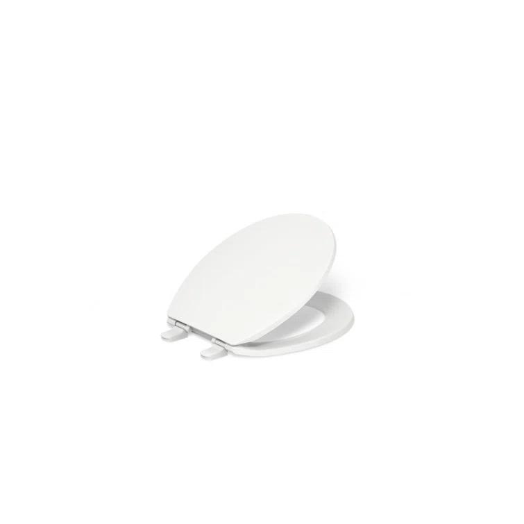 Kohler Brevia Quiet-Close Toilet Seat with Grip-Tight Bumpers and Quick-Attach Hardware