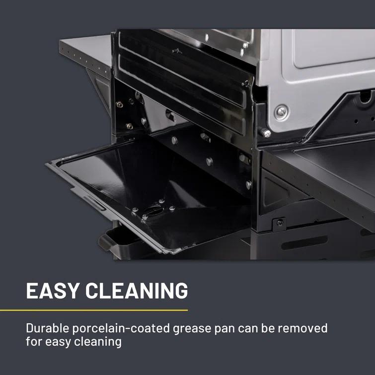 Charbroil Performance Series Infrared 4-Burner Propane Gas Grill, Black