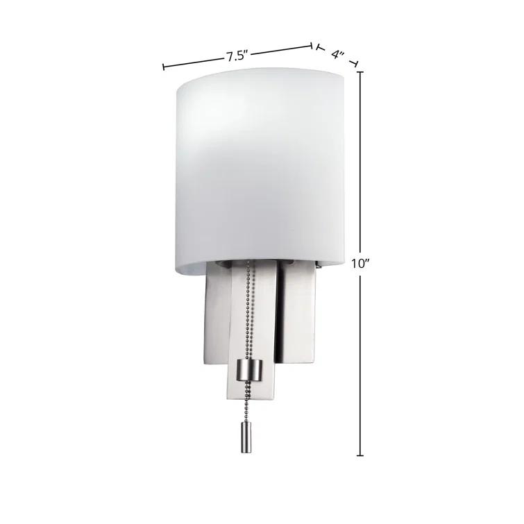 Espille Steel Flush Mounted Sconce