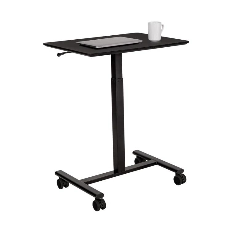 airLIFT® 25.6" Adjustable Height Mobile Rolling Laptop Cart Desk