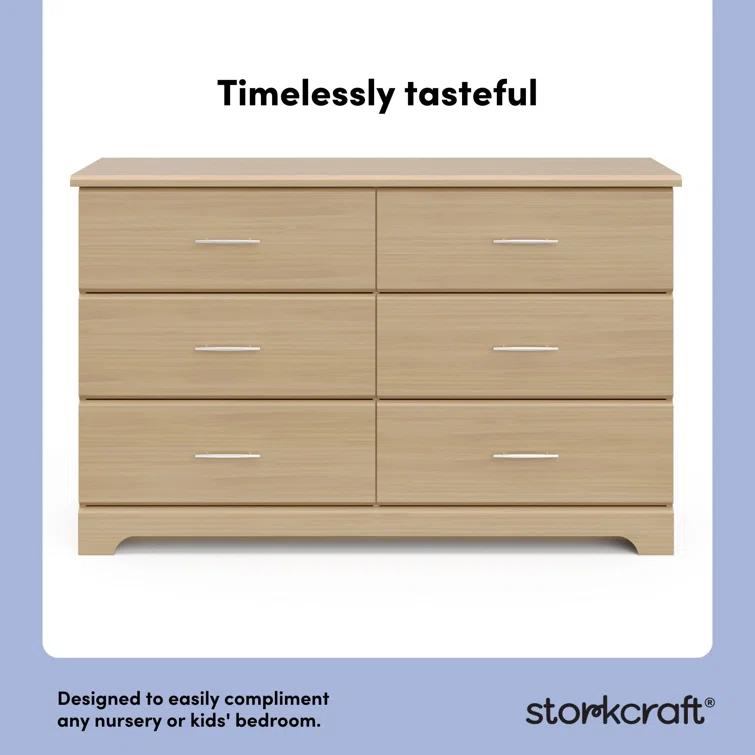 Brookside 6 Drawer Double Dresser