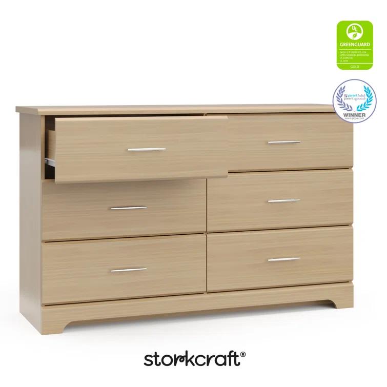 Brookside 6 Drawer Double Dresser