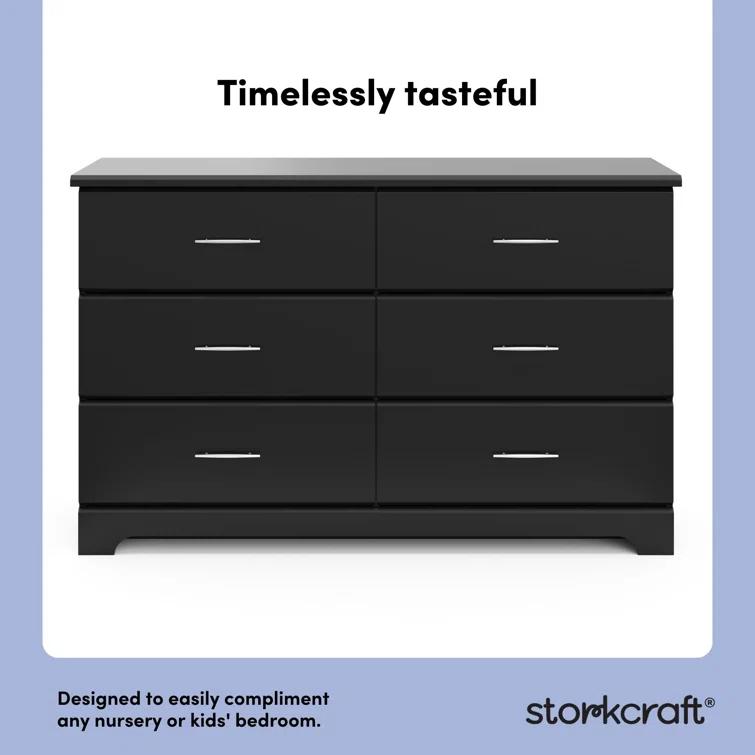 Brookside 6 Drawer Double Dresser