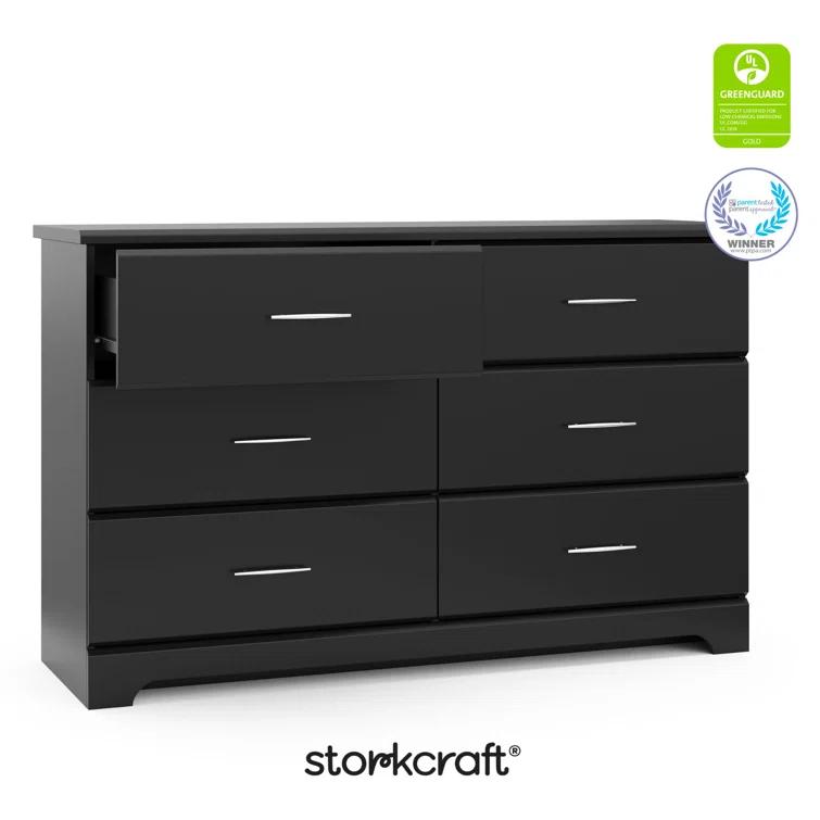 Brookside 6 Drawer Double Dresser