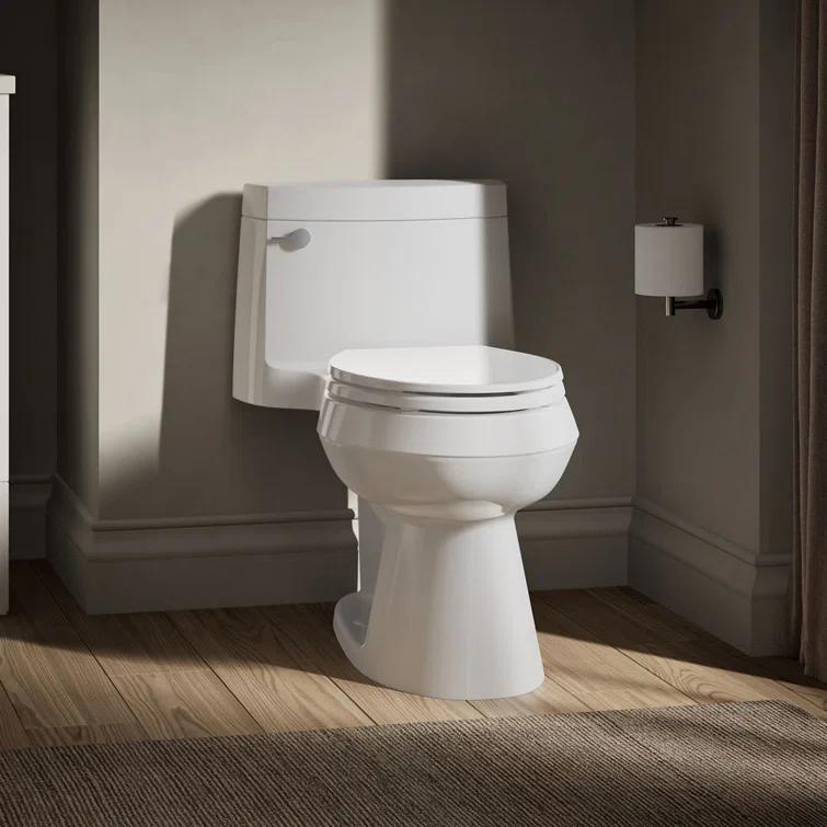 Cimarron® 1.28 GPF Water Efficient Elongated One-Piece toilet (Seat Included)
