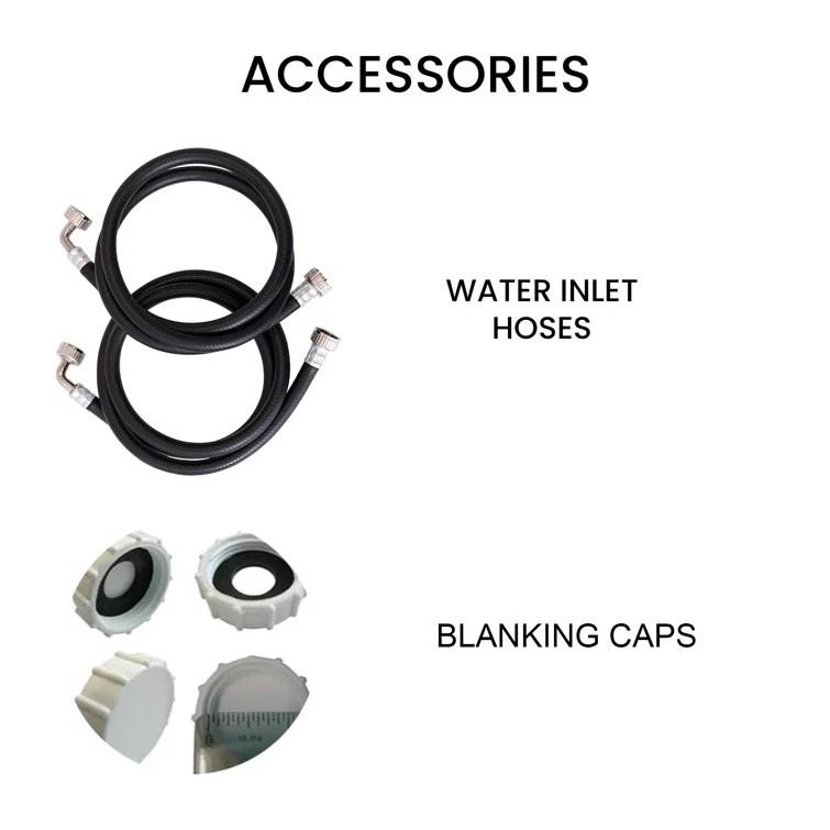 Equator Advanced Appliances All-in-one Washer Dryer Ventless FULLY BUILTIN 0-CLEARANCE 1.62cf/15lbs 110V 1400RPM with Pedestal EZ 4700 C + PDL 4455 Black