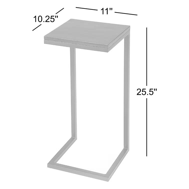 Butler Specialty Kilmer Wood Metal Finsih Accent Table In Brown