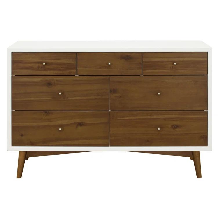 Palma 7 Drawer 53" W Double Dresser