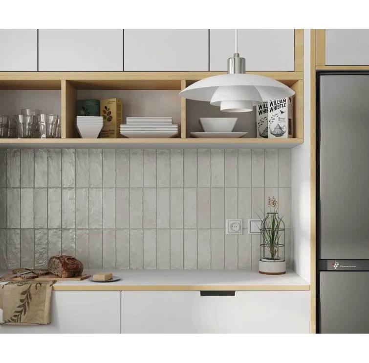 Apollo Tile 38 pack 2.5 in. x 8 in. Polished and Honed Ceramic Subway Wall Tile (5.38 sq. ft./Case)