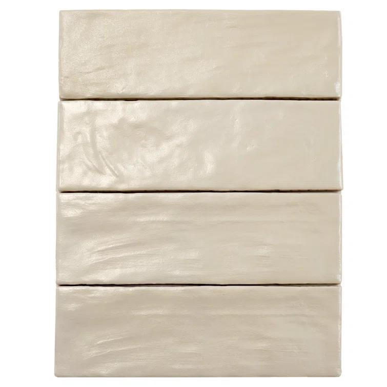 Apollo Tile 38 pack 2.5 in. x 8 in. Polished and Honed Ceramic Subway Wall Tile (5.38 sq. ft./Case)