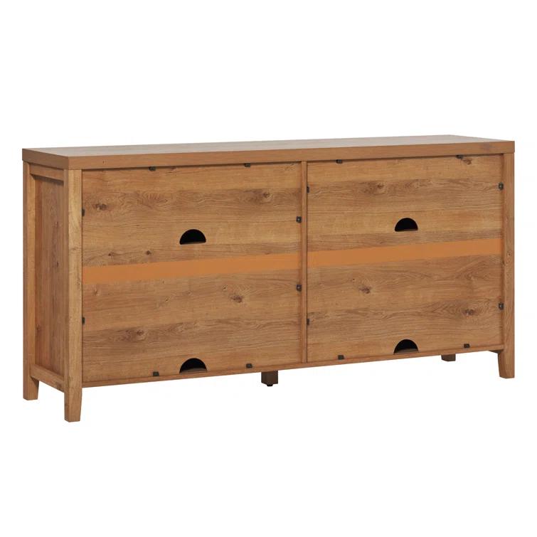 Eilisha Modern Reeded Sideboard with Arched Doors