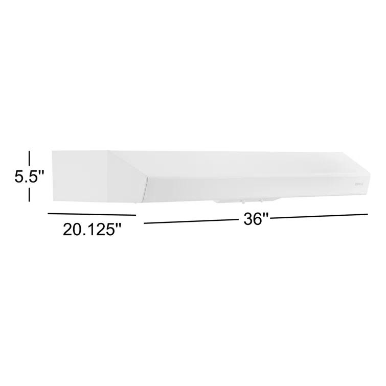 36" Breeze I 250 CFM Convertible Under Cabinet Range Hood