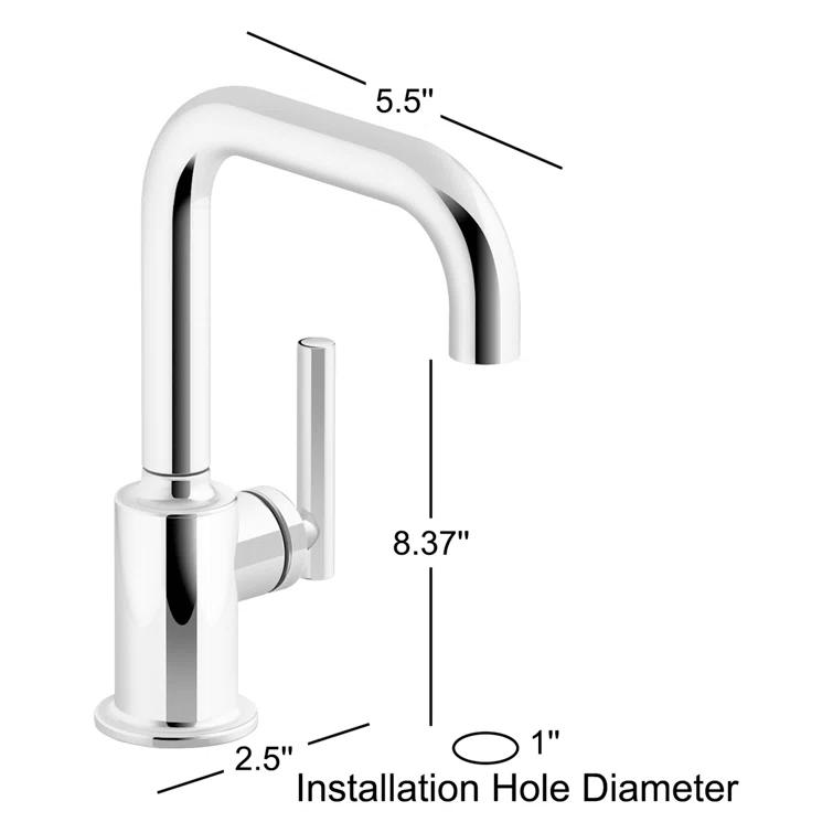 Purist® Bar Faucet with Accessories