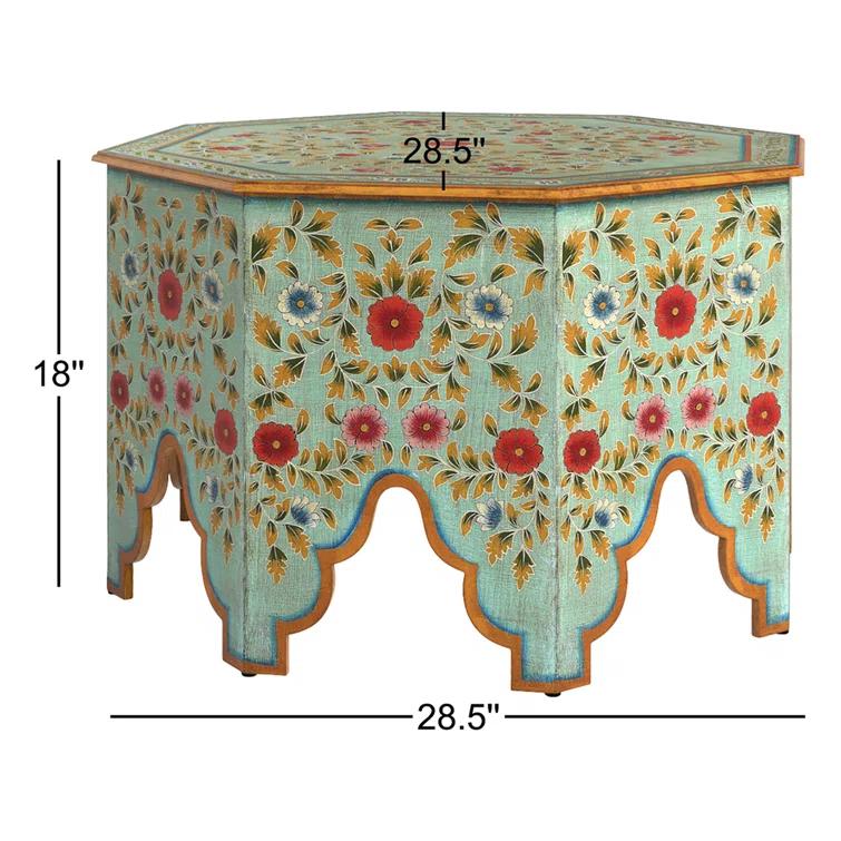 Butler Specialty Priya Hand Painted Coffee Table In Espresso