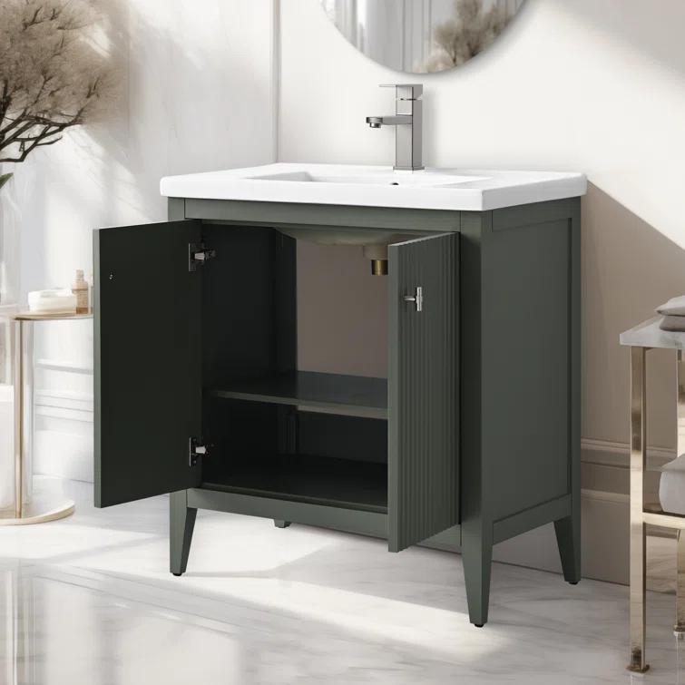 30" Single Bathroom Vanity Set