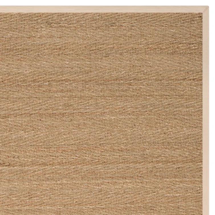 Deschamps Natural Fiber Seagrass Solid Color Rug
