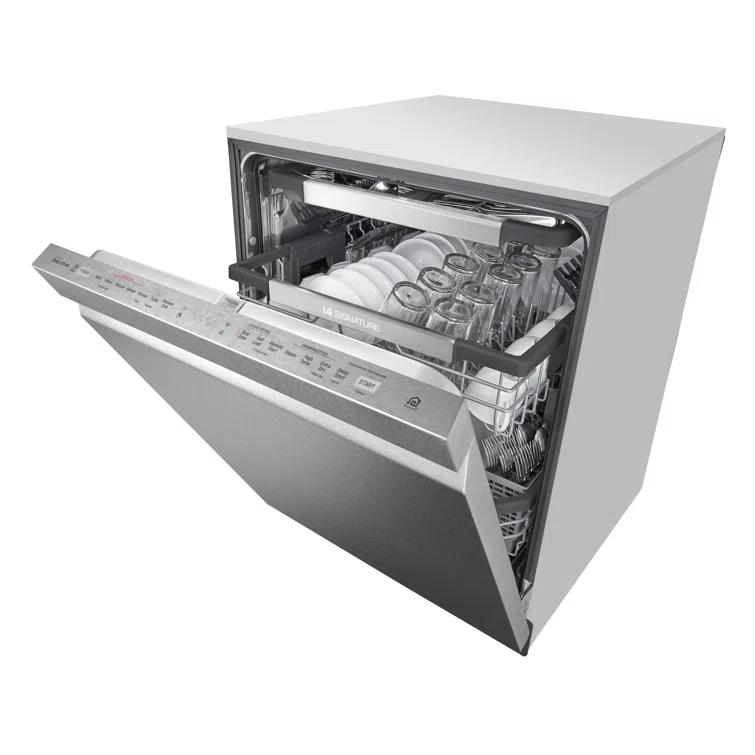 LG LG Smart Top Control Dishwasher with 1-Hour Wash & Dry, QuadWash® Pro, TrueSteam ®and Dynamic Heat Dry LDTH7972S
