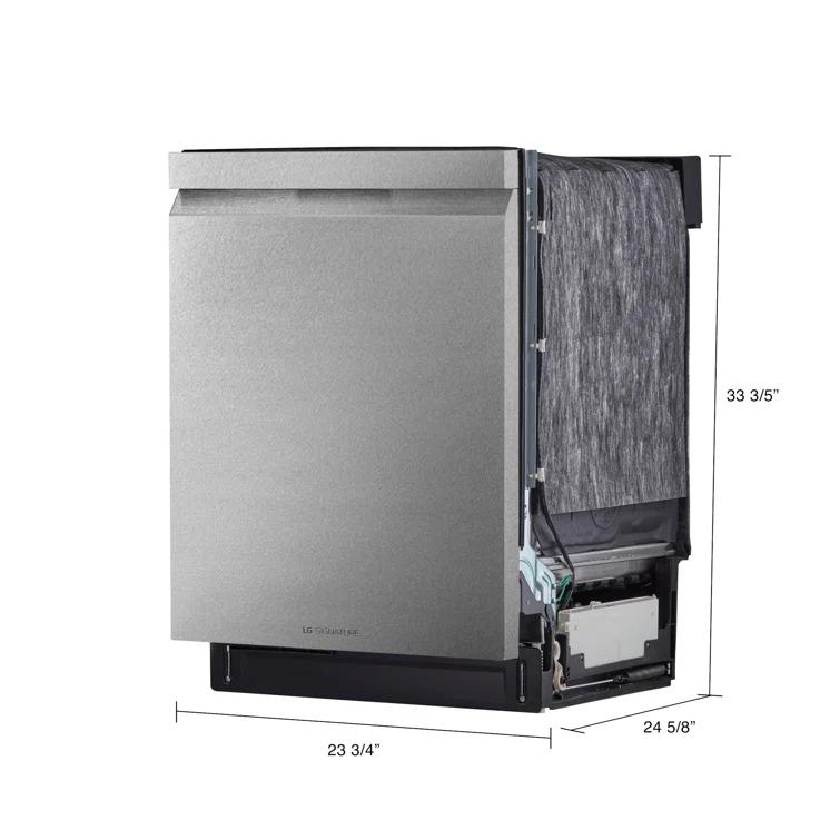 LG LG Smart Top Control Dishwasher with 1-Hour Wash & Dry, QuadWash® Pro, TrueSteam ®and Dynamic Heat Dry LDTH7972S