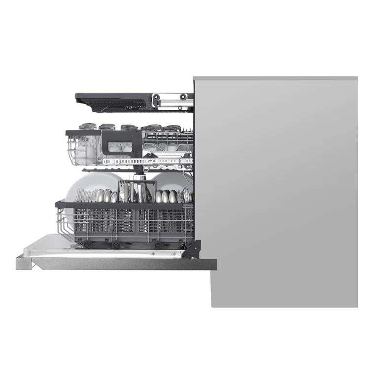 LG LG Smart Top Control Dishwasher with 1-Hour Wash & Dry, QuadWash® Pro, TrueSteam ®and Dynamic Heat Dry LDTH7972S