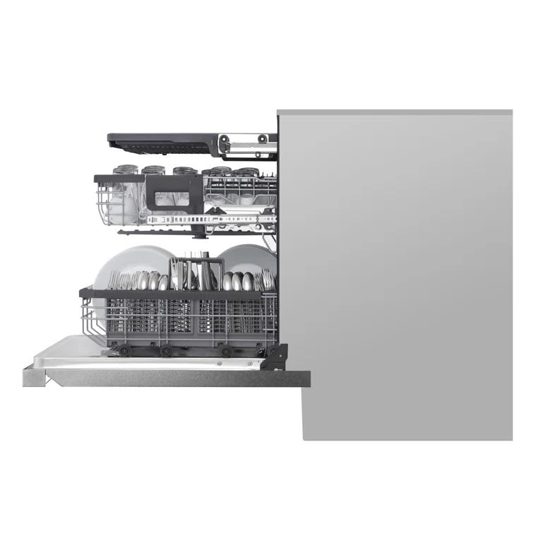 LG LG Smart Top Control Dishwasher with 1-Hour Wash & Dry, QuadWash® Pro, TrueSteam ®and Dynamic Heat Dry LDTH7972S