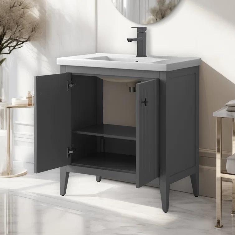 30" Single Bathroom Vanity Set