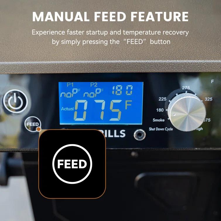 Z GRILLS 697 sq.in Pellet Grill with Temps Controller 2.1 and Latest Functions