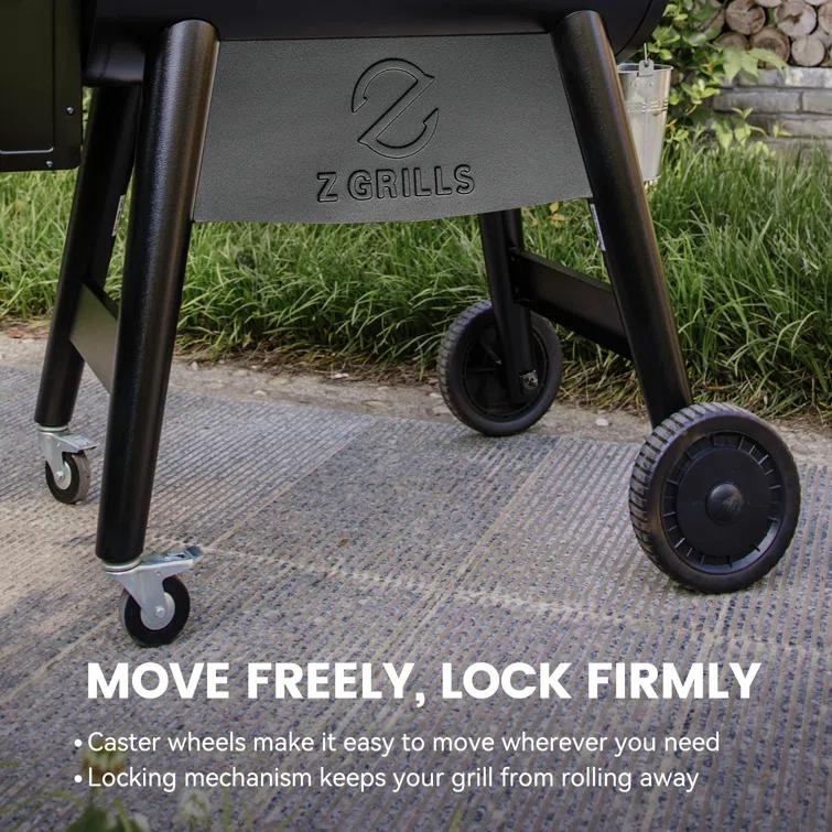 Z GRILLS 697 sq.in Pellet Grill with Temps Controller 2.1 and Latest Functions