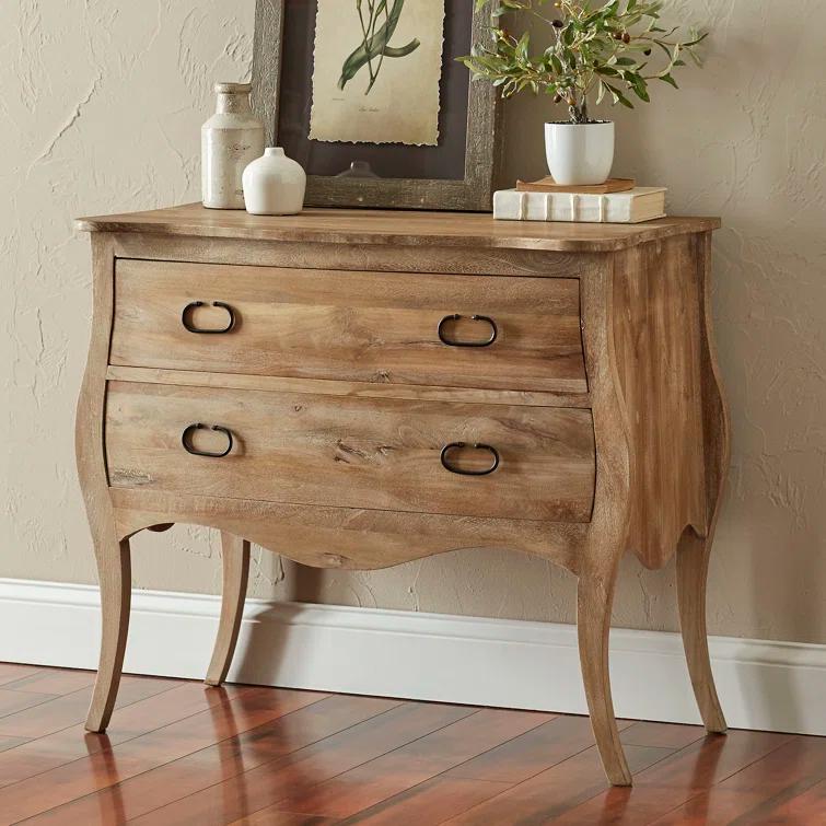 Butler Easterbrook Solid Wood 2 - Drawer Accent Chest & Reviews | Perigold