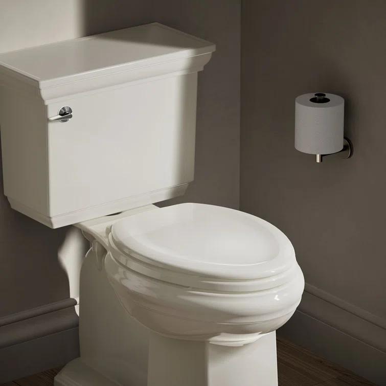 Stonewood Quiet-Close Compression-Molded Wood Toilet Seat