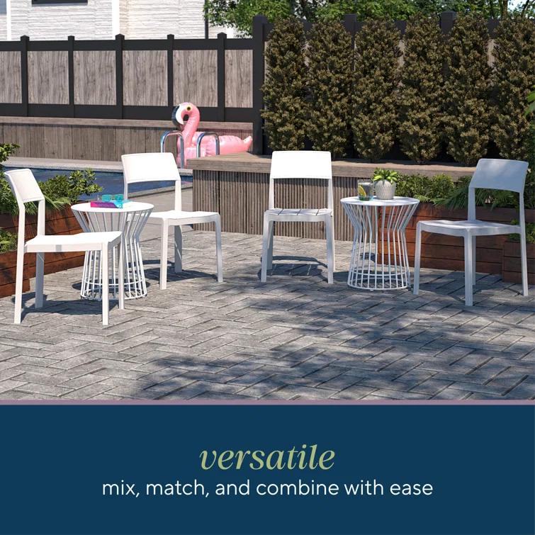 Chandler Outdoor Stacking Dining Side Chair