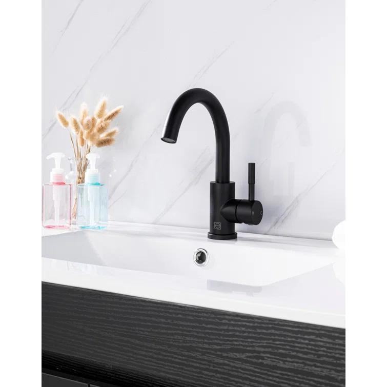 Louis Single-Hole Single-handle Bathroom Faucet