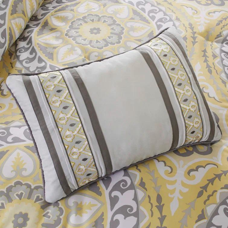 Estrin 9 PC Comforter Set with Cotton Bed Sheets