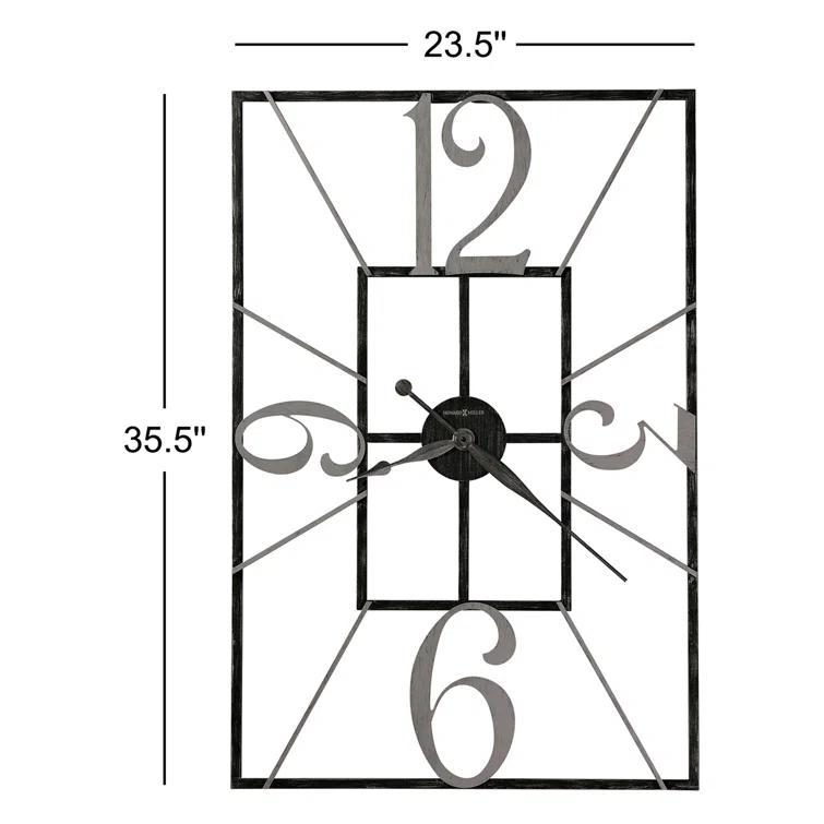 Howard Miller® Antoine Metal Wall Clock