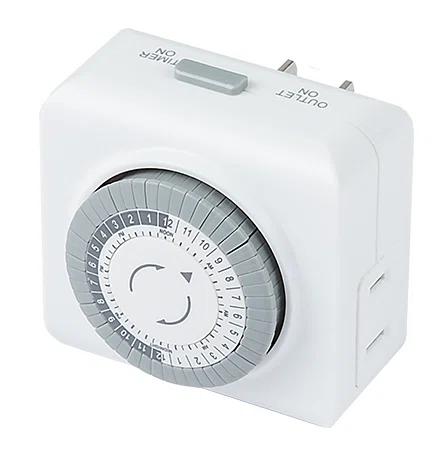 WAC Landscape Lighting 9000-MTI-WT Landscape Mechanical Power Supply Timer