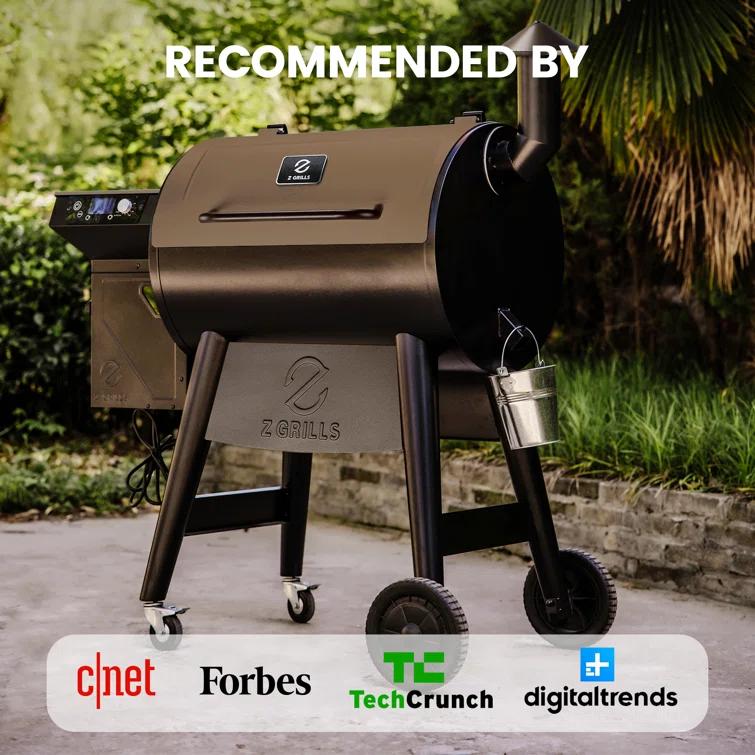 Z GRILLS 697 sq.in Pellet Grill with Temps Controller 2.1 and Latest Functions
