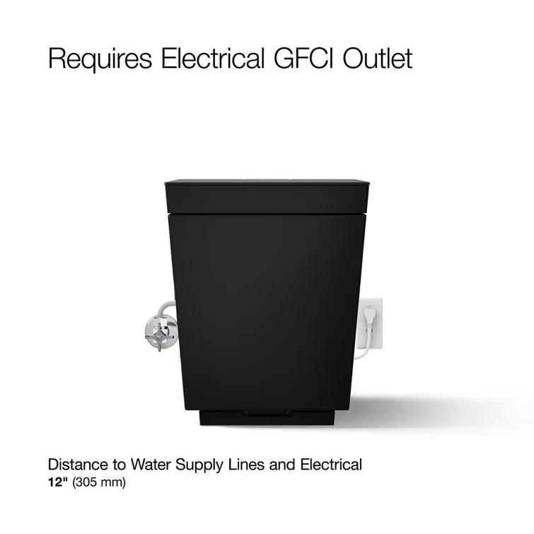 Numi 2.0 One-Piece Elongated Smart Toilet, Dual-Flush