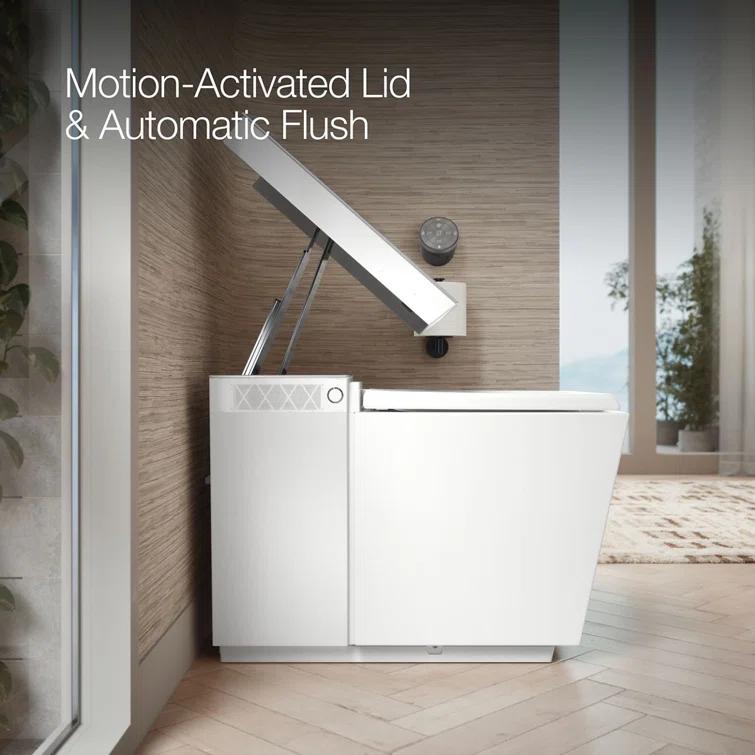 Numi 2.0 One-Piece Elongated Smart Toilet, Dual-Flush
