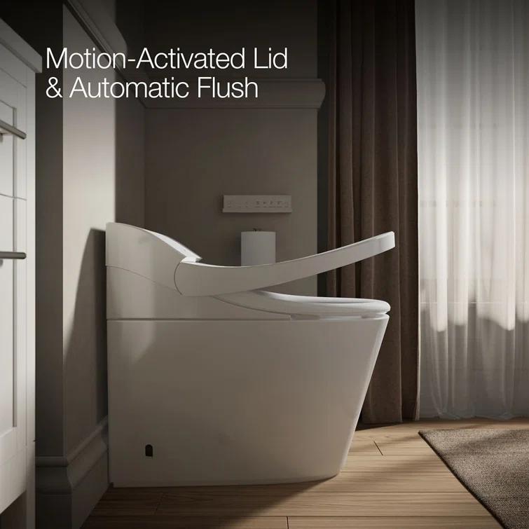 Innate One-Piece Elongated Smart Toilet, Dual-Flush