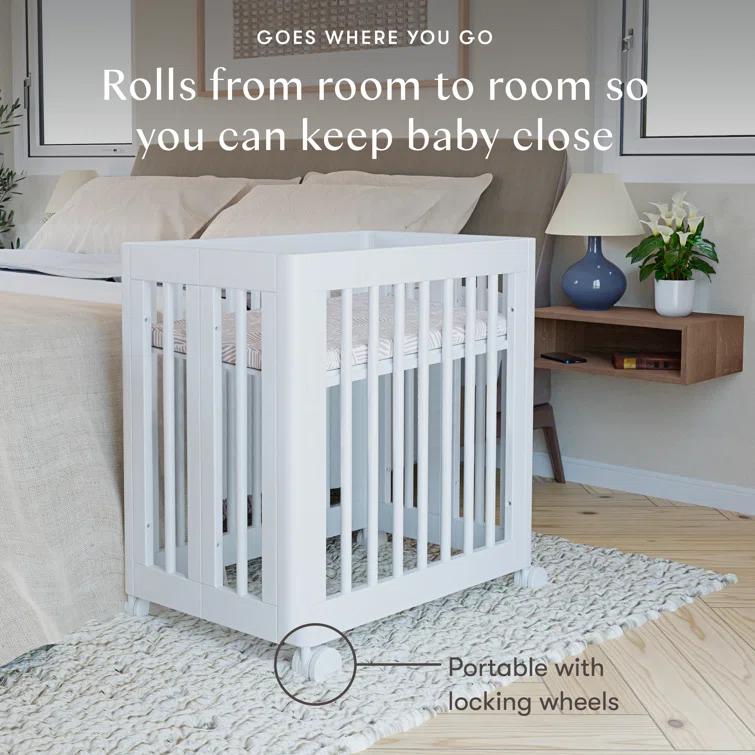 Yuzu 8-In-1 Convertible Crib With All-Stages Conversion Kits