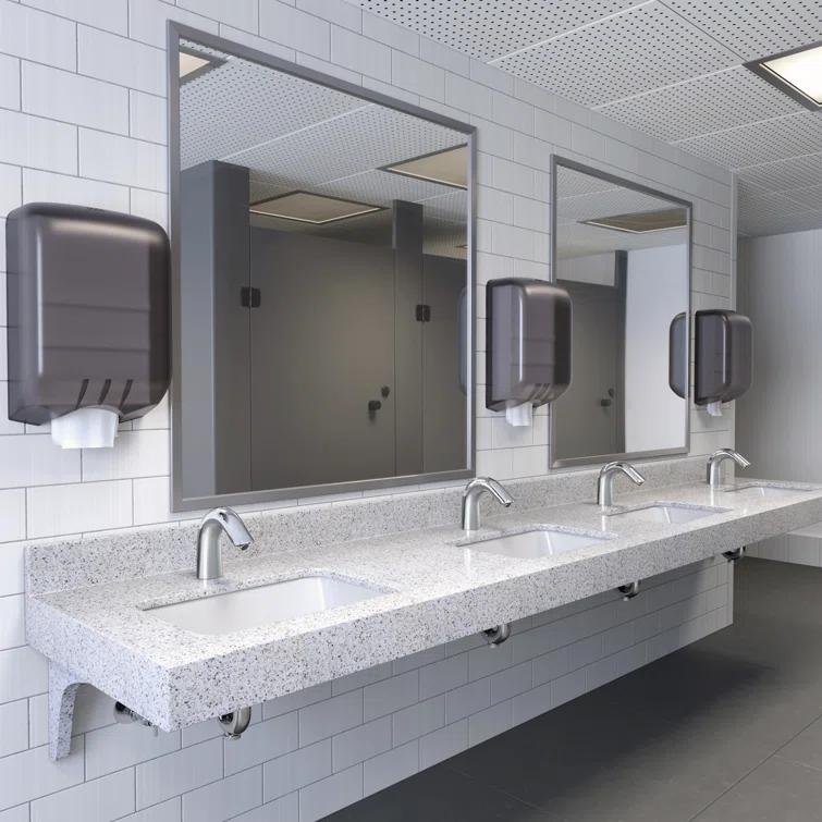 Proflo 14.5625'' White Vitreous China Rectangular Bathroom Sink